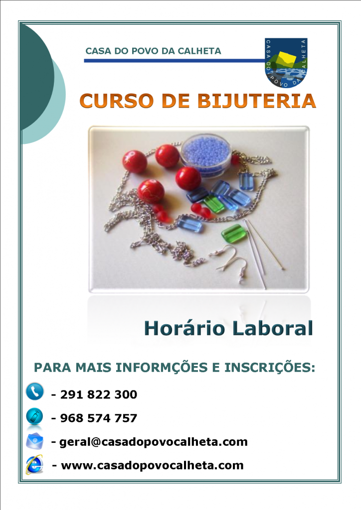 CURSO DE BIJUTERIA